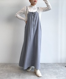 w closet | 【2WAY】バックリボン切替キャミワンピース(ワンピース)