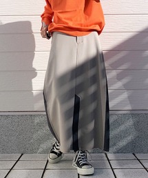 Q | 裏毛ドッキングスカート(スカート)