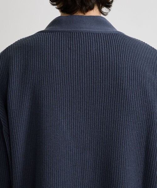 UNITED TOKYO(ユナイテッドトウキョウ)の「【洗える】ウールオーバーサイズカーデ│ユニセックス(カーディガン/ボレロ・メンズ・ブラック/ライトブルーグレー/ライトグレー/ダークグレー/バーガンディー・1/2)」の7枚目の写真