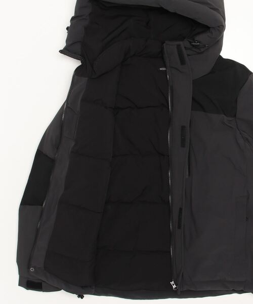 ANPAS（アンパス）の「Color Switching Design Hooded Eco Down Jacket/切替 エコダウン フードジャケット レディース メンズ 防風 撥水 ストレッチ（ダウンジャケット/コート・メンズ・ブラック/ホワイト/レッド/カーキ/グレイッシュベージュ/チャコールグレー/グレイッシュブルー/レッド系その他/ブラック系その他/ベージュ系その他/ホワイト系その他・L/M/LL）」の13枚目の写真