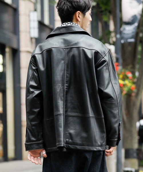 London Denim ロンドンデニム　ラムレザー　ジャケット　大きいサイズ London Denim｜ロンドンデニム メンズ・レディース通販 - BASE