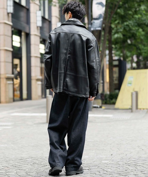 London Denim（ロンドンデニム）の「Lamb Leather ／ リアルシープ