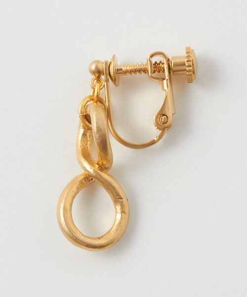 collex(コレックス)の「【Ljud/ユード】Peaceネジリリングイヤリング(イヤリング・レディース・シルバー/ゴールド・フリー)」の7枚目の写真