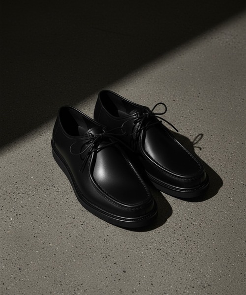 DEDESKEN(デデスケン)の「DEDEsKEN 超軽量 EVAソール 牛革 シューズ(ドレスシューズ・メンズ・ブラック系その他/ブラック系その他3/ブラック/ブラック系その他2・L/M/LL)」の1枚目の写真