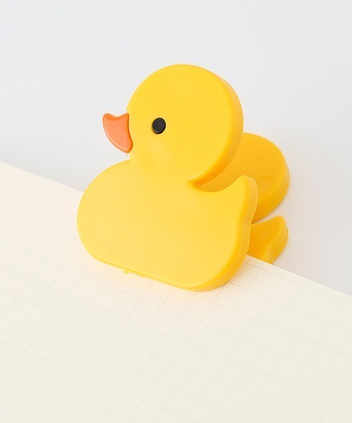 GEORGE'S（ジョージズ）の「どうぶつクリップ（ステーショナリー・レディース・クリア/ホワイト/イエロー/クリアイエロー・FREE）」の3枚目の写真