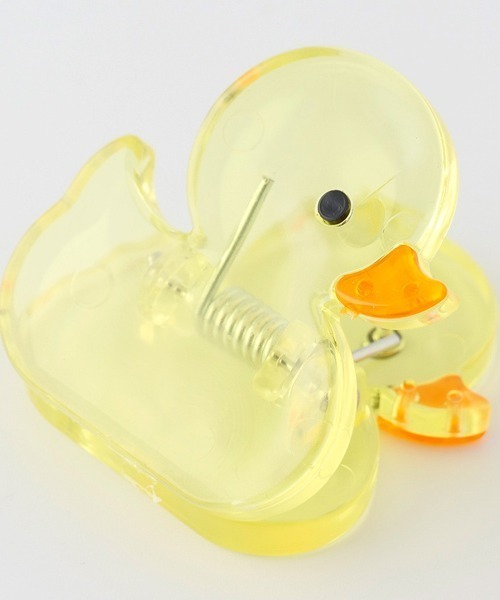 GEORGE'S（ジョージズ）の「どうぶつクリップ（ステーショナリー・レディース・クリア/ホワイト/イエロー/クリアイエロー・FREE）」の8枚目の写真