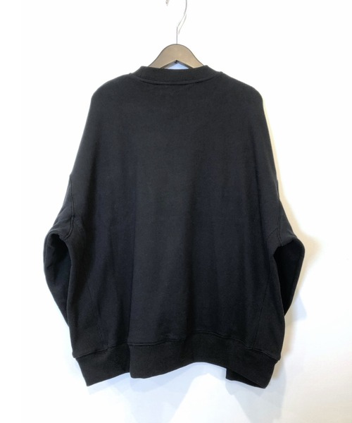 Alil(アリル)の「【Alil】アリル 裏毛 ビッグ シルエット クルーネック スウェット プルオーバー 大人カジュアル(スウェット・メンズ・ブラック/杢グレー/グレイッシュベージュ/オフホワイト/ブラウン・LARGE/MEDIUM/SMALL)」の18枚目の写真