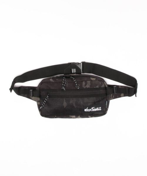 WILD THINGS（ワイルドシングス）の「《WILD THINGS》X-PACKナイロンボディバッグ（ボディバッグ/ウエストポーチ・レディース・ホワイト/カモフラージュ/グレー・FREE）」の3枚目の写真