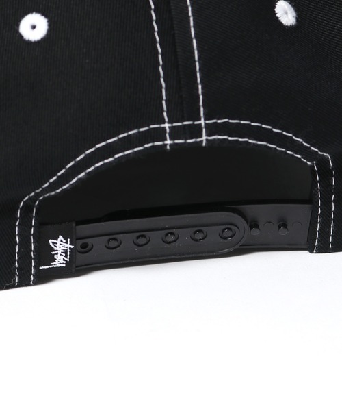 STUSSY（ステューシー）の「STUSSY/ステューシー BASIC STRUCTURED LOW PRO CAP ロゴキャップ（キャップ・メンズ・ネイビー/ブラック・FREE）」の7枚目の写真