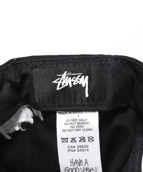 STUSSY（ステューシー）の「STUSSY/ステューシー BASIC STRUCTURED LOW PRO CAP ロゴキャップ（キャップ・メンズ・ネイビー/ブラック・FREE）」の5枚目の写真