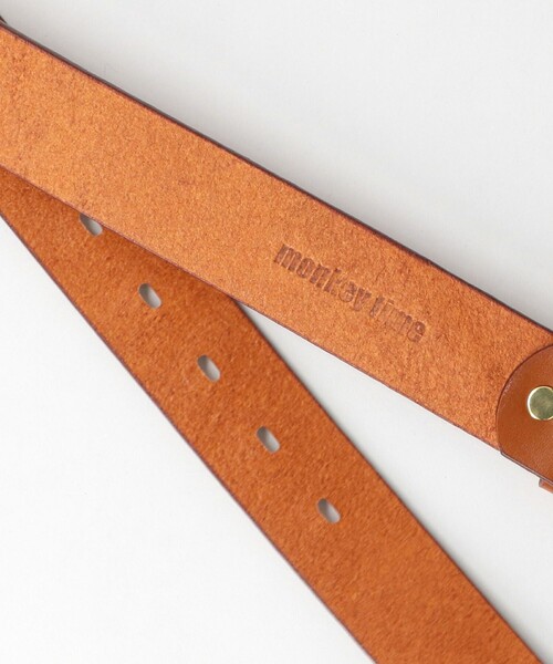 MONKEY TIME（モンキータイム）の「レザー ベルト 35mm幅（ベルト・メンズ・ブラウン/ブラック・FREE）」の5枚目の写真