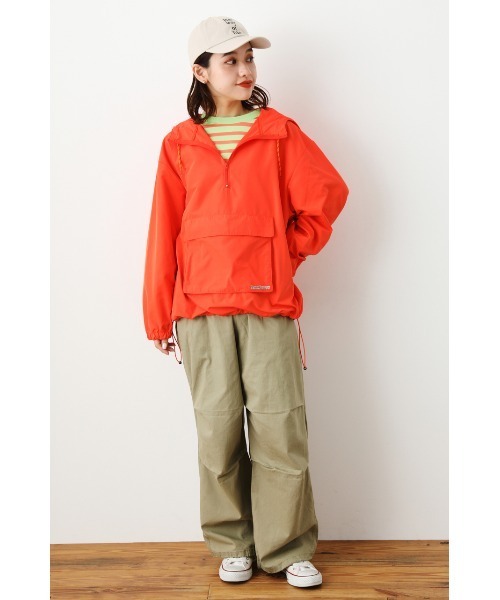 RODEO CROWNS WIDE BOWL（ロデオクラウンズワイドボウル）の「アノラックパーカー（パーカー・レディース・ブラック/ピンク/オレンジ・FREE）」の10枚目の写真