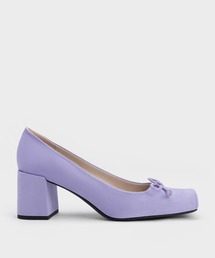 くるみもち  CHARLES & KEITH スクエアトゥ パンプス 25 くるみもち CHARLES & KEITH スクエアトゥ パンプス 25 CHARLES