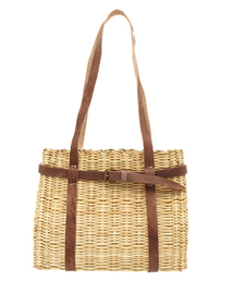 Kastane | 【Kastane】スクエアショルダーバスケット(かごバッグ)