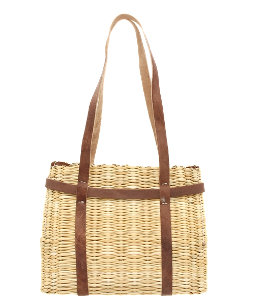 Kastane（カスタネ）の「【Kastane】スクエアショルダーバスケット（かごバッグ・レディース・ライトベージュ・FREE）」の3枚目の写真