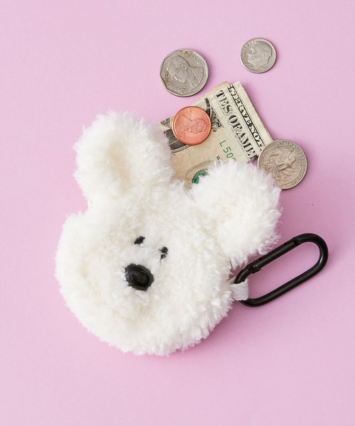 BIRTHDAY BAR(バースデイバー)の「ROMANE AirPods用ポーチ リトルペーパー デジタルアクセサリー(ヘッドフォン/イヤホン・レディース・グレー/ホワイト・フリー)」の10枚目の写真