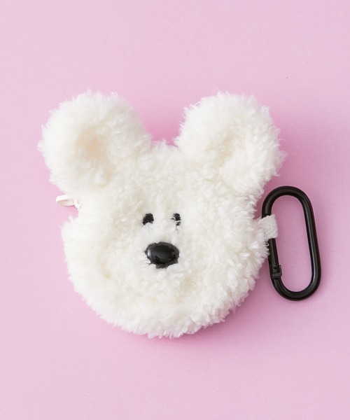 BIRTHDAY BAR(バースデイバー)の「ROMANE AirPods用ポーチ リトルペーパー デジタルアクセサリー(ヘッドフォン/イヤホン・レディース・グレー/ホワイト・フリー)」の12枚目の写真