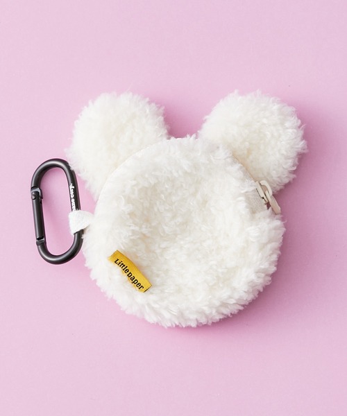 BIRTHDAY BAR(バースデイバー)の「ROMANE AirPods用ポーチ リトルペーパー デジタルアクセサリー(ヘッドフォン/イヤホン・レディース・グレー/ホワイト・フリー)」の13枚目の写真