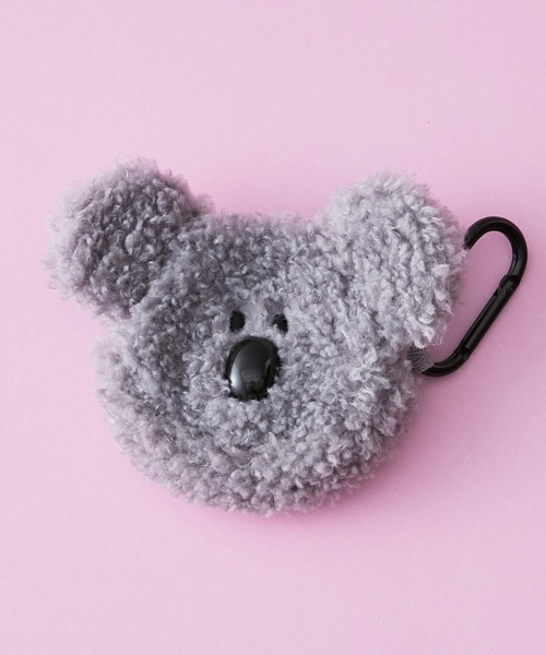 BIRTHDAY BAR(バースデイバー)の「ROMANE AirPods用ポーチ リトルペーパー デジタルアクセサリー(ヘッドフォン/イヤホン・レディース・グレー/ホワイト・フリー)」の8枚目の写真