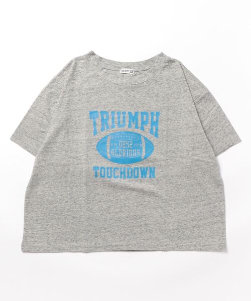 RAGMART（ラグマート）の「プリントTシャツ　オトナサイズ（Tシャツ/カットソー・レディース・グレー/ブラック・FREE）」の2枚目の写真