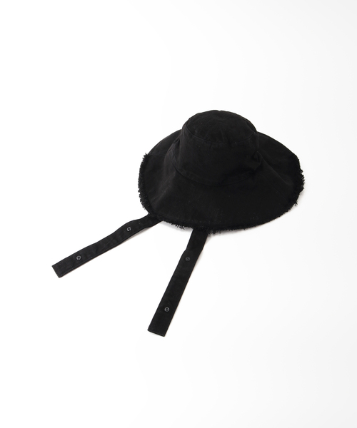 KIJIMA TAKAYUKI DENIM BUCKET ハット 黒 セール】【KIJIMA TAKAYUKI/キジマタカユキ】DENIM BUCKET