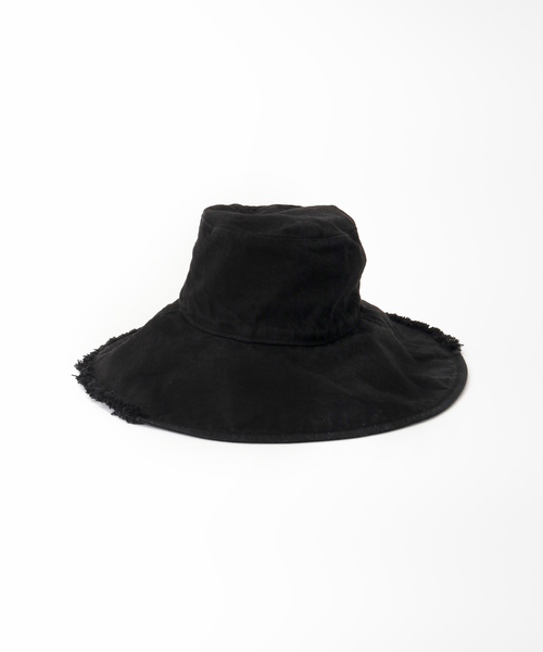 KIJIMA TAKAYUKI DENIM BUCKET ハット 黒 セール】【KIJIMA TAKAYUKI/キジマタカユキ】DENIM BUCKET