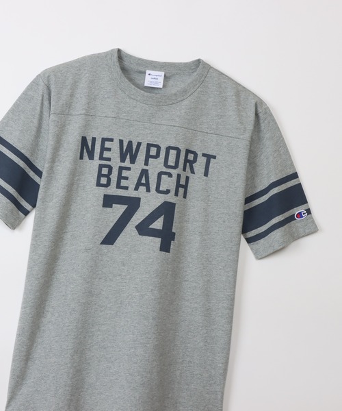 Champion(チャンピオン)の「【Champion/チャンピオン】メンズ ベーシック ショートスリーブTシャツ(Tシャツ/カットソー・メンズ・ブルー系その他/ホワイト/ベージュ系その他4/グレー・MEDIUM/LARGE/X-LARGE)」の22枚目の写真