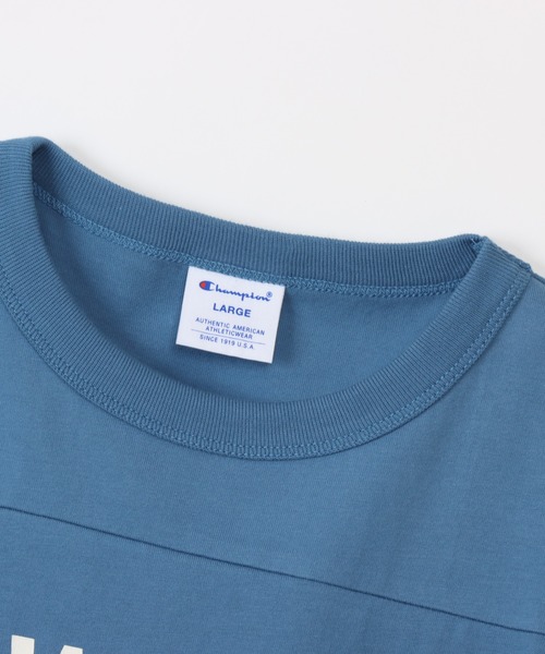 Champion(チャンピオン)の「【Champion/チャンピオン】メンズ ベーシック ショートスリーブTシャツ(Tシャツ/カットソー・メンズ・ブルー系その他/ホワイト/ベージュ系その他4/グレー・MEDIUM/LARGE/X-LARGE)」の21枚目の写真