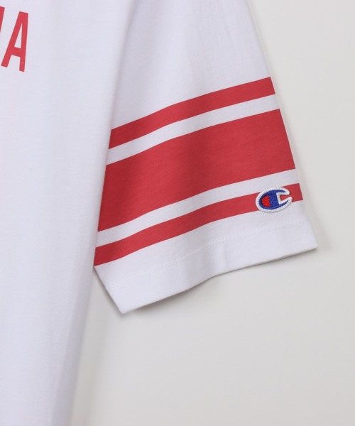 Champion(チャンピオン)の「【Champion/チャンピオン】メンズ ベーシック ショートスリーブTシャツ(Tシャツ/カットソー・メンズ・ブルー系その他/ホワイト/ベージュ系その他4/グレー・MEDIUM/LARGE/X-LARGE)」の16枚目の写真