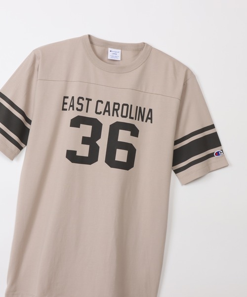 Champion(チャンピオン)の「【Champion/チャンピオン】メンズ ベーシック ショートスリーブTシャツ(Tシャツ/カットソー・メンズ・ブルー系その他/ホワイト/ベージュ系その他4/グレー・MEDIUM/LARGE/X-LARGE)」の6枚目の写真