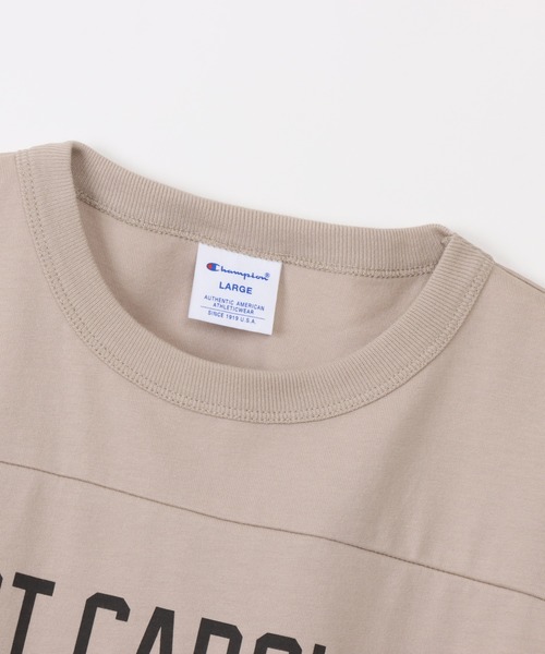 Champion(チャンピオン)の「【Champion/チャンピオン】メンズ ベーシック ショートスリーブTシャツ(Tシャツ/カットソー・メンズ・ブルー系その他/ホワイト/ベージュ系その他4/グレー・MEDIUM/LARGE/X-LARGE)」の9枚目の写真