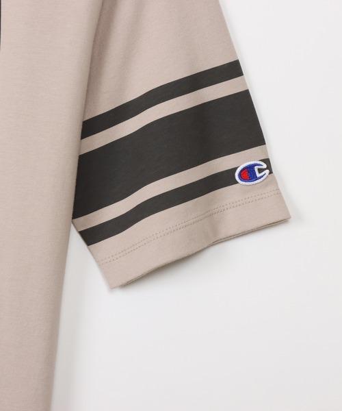Champion(チャンピオン)の「【Champion/チャンピオン】メンズ ベーシック ショートスリーブTシャツ(Tシャツ/カットソー・メンズ・ブルー系その他/ホワイト/ベージュ系その他4/グレー・MEDIUM/LARGE/X-LARGE)」の17枚目の写真