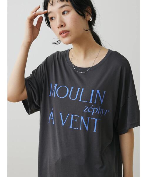 CRAFT STANDARD BOUTIQUE（クラフトスタンダードブティック）の「シアーロゴTee（Tシャツ/カットソー・レディース・イエロー/ホワイト/グリーン/チャコールグレー・FREE）」の14枚目の写真