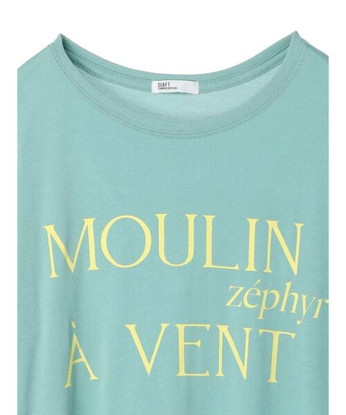 CRAFT STANDARD BOUTIQUE（クラフトスタンダードブティック）の「シアーロゴTee（Tシャツ/カットソー・レディース・イエロー/ホワイト/グリーン/チャコールグレー・FREE）」の12枚目の写真