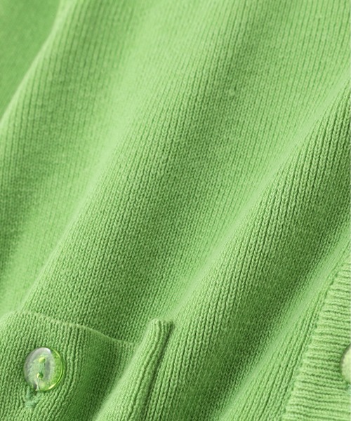 FREE'S MART（フリーズマート）の「ポケット付きニットカーディガン（カーディガン/ボレロ・レディース・パープル/グリーン/ホワイト/ブラック・FREE）」の8枚目の写真