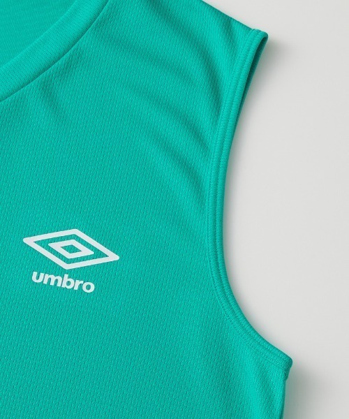 UMBRO（アンブロ）の「umbro/アンブロ Vネックスリーブレス ビッグロゴ メッシュ 吸汗速乾（その他アンダーウェア/インナー・メンズ・ターコイズブルー/ブルー/ホワイト・MEDIUM/LARGE）」の7枚目の写真