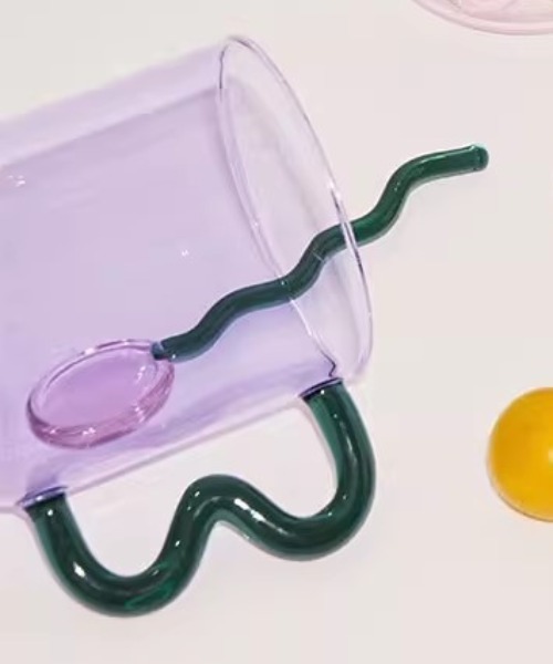 Made in I（メイドインアイ）の「クリアガラススプーン（カトラリー・レディース・ブルー/ピンク/パープル/イエロー/オレンジ・FREE）」の3枚目の写真