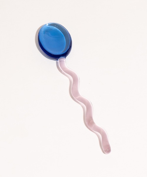 Made in I（メイドインアイ）の「クリアガラススプーン（カトラリー・レディース・ブルー/ピンク/パープル/イエロー/オレンジ・FREE）」の15枚目の写真