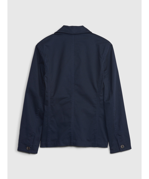 GAP(ギャップ)の「カーキ ブレザー・ジャケット (キッズ)(テーラードジャケット・キッズ・ベージュ/ネイビー・S/M/XL/L/XXL)」の4枚目の写真