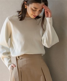 OPAQUE.CLIP | ボリュームスリーブ ニットプルオーバー【洗濯機洗い可】(ニット/セーター)