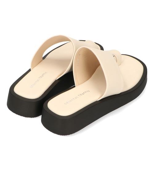 ORiental TRaffic(オリエンタルトラフィック)の「■厚底トングサンダル/31241(サンダル・レディース・ブラック/ベージュ/パープル・SS/S/M/L/LL/3L)」の9枚目の写真