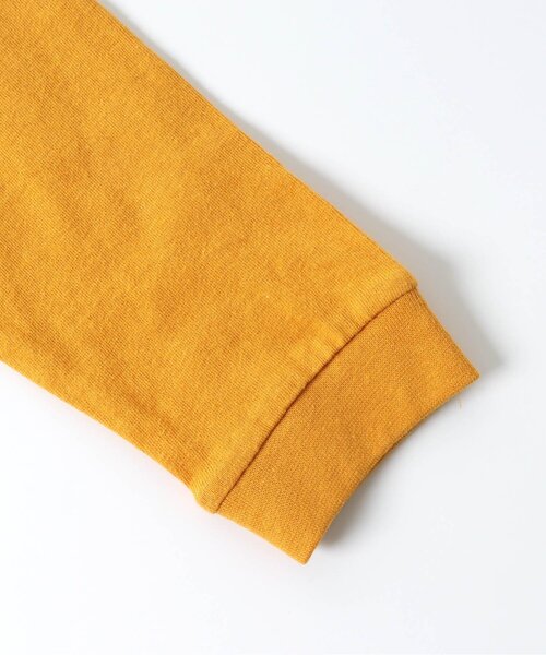 BREEZE（ブリーズ）の「【WEB限定】カラバリプリント長袖Tシャツ（Tシャツ/カットソー・キッズ・オレンジ/オフホワイト/カーキ/サックスブルー/ラベンダー/チャコール/グレー/ブラウン/イエロー・140/120/100/130/110/90/80）」の12枚目の写真