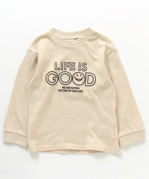 BREEZE（ブリーズ）の「【WEB限定】カラバリプリント長袖Tシャツ（Tシャツ/カットソー・キッズ・オレンジ/オフホワイト/カーキ/サックスブルー/ラベンダー/チャコール/グレー/ブラウン/イエロー・140/120/100/130/110/90/80）」の20枚目の写真