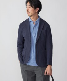 SHIPS | SHIPS:〈手洗い可能〉TEXBRID(R) バーズアイ ジャージー 2ボタン ジャケット(テーラードジャケット)