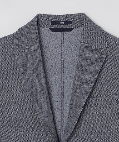 SHIPS（シップス）の「SHIPS:〈手洗い可能〉TEXBRID(R) バーズアイ ジャージー 2ボタン ジャケット（テーラードジャケット・メンズ・ネイビー/ロイヤルブルー/グレー・SMALL/MEDIUM/LARGE/X-LARGE）」の18枚目の写真