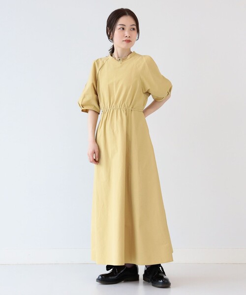 Ray BEAMS（レイビームス）の「Ray BEAMS / アーム スリット ワンピース（ワンピース・レディース・イエロー系その他5/ブラック/サックスブルー・0/1）」の6枚目の写真