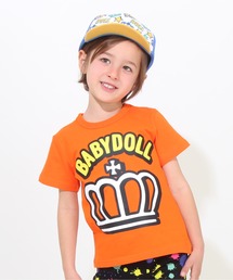 BABYDOLL（ベビードール）の「ラクガキロゴ 半袖Tシャツ 8042K（Tシャツ/カットソー）」