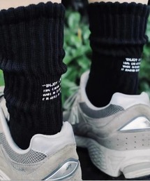 ammy. | 【 ammy. / エイミードット 】 プリント リブ ソックス(ソックス/靴下)