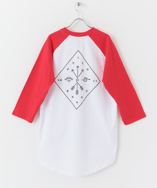 POLeR(ポーラー)の「POLeR EYE GAZER RAGLAN SLEEVE(Tシャツ/カットソー・メンズ・グリーン/レッド/ブラック・MEDIUM/LARGE)」の13枚目の写真