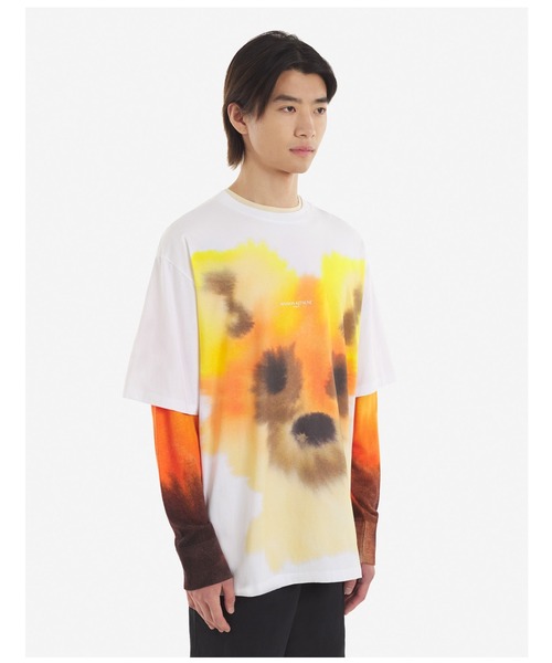 即配★MAISON KITSUNE TEE SHIRT MK x ROP VAN MIERLO FOX EASY Maison Kitsuné White Rop Van Mierlo Edition Fox Classic T